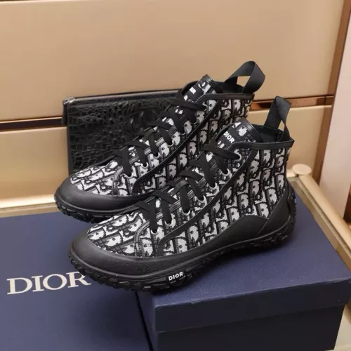 Replica Christian Dior High Top Shoes For Men #1289227 $102.00 USD for Wholesale