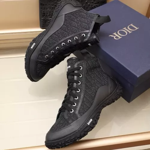 Replica Christian Dior High Top Shoes For Men #1289228 $102.00 USD for Wholesale