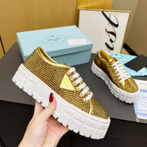 Replica Prada Casual Shoes For Women #1289244 $85.00 USD for Wholesale