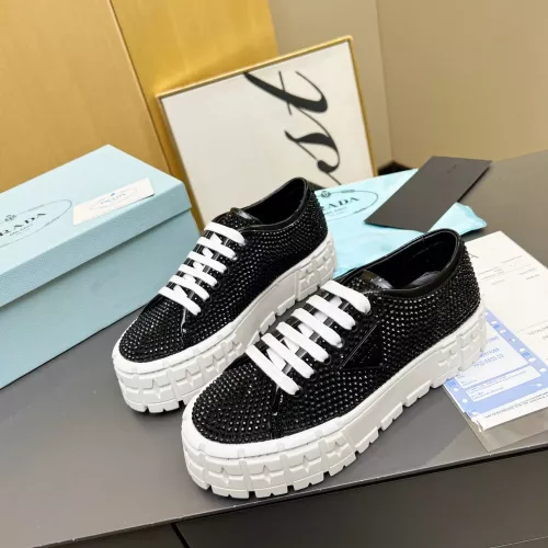 Wholesale Prada Casual Shoes For Women #1289246 $85.00 USD, Wholesale Quality Replica Prada Casual Shoes