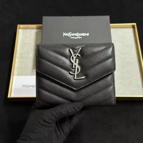 Wholesale Yves Saint Laurent YSL Wallets #1289247 $42.00 USD, Wholesale Quality Replica Yves Saint Laurent YSL Wallets