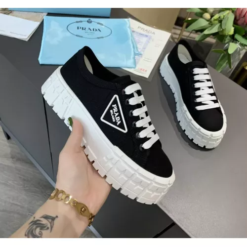 Wholesale Prada Casual Shoes For Women #1289254 $80.00 USD, Wholesale Quality Replica Prada Casual Shoes