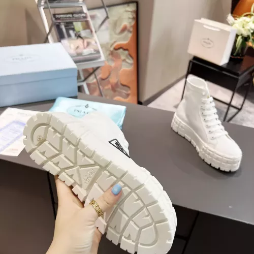 Replica Prada High Top Shoes For Women #1289259 $82.00 USD for Wholesale