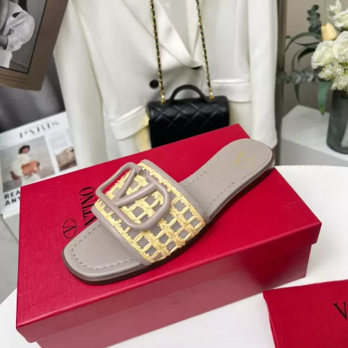 Replica Valentino Slippers For Women #1289275 $82.00 USD for Wholesale