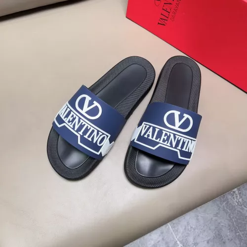 Replica Valentino Slippers For Men #1289300 $45.00 USD for Wholesale