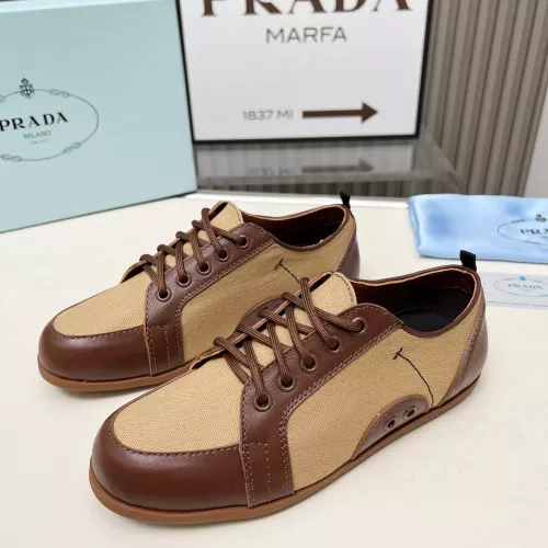 Wholesale Prada Casual Shoes For Women #1289355 $92.00 USD, Wholesale Quality Replica Prada Casual Shoes