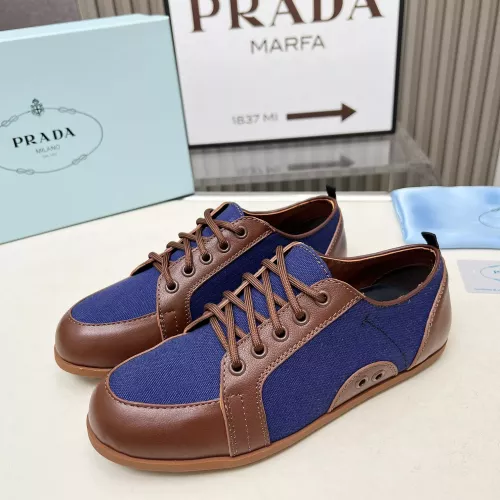 Wholesale Prada Casual Shoes For Women #1289356 $92.00 USD, Wholesale Quality Replica Prada Casual Shoes