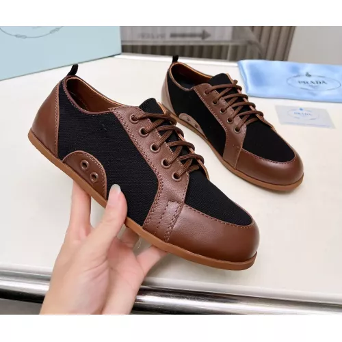 Wholesale Prada Casual Shoes For Women #1289357 $92.00 USD, Wholesale Quality Replica Prada Casual Shoes