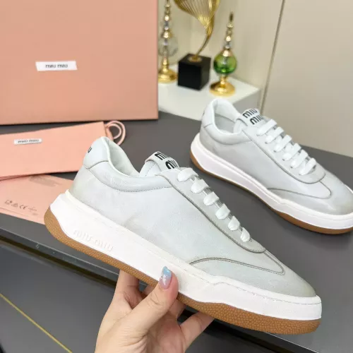 Replica MIU MIU Casual Shoes For Women #1289371 $100.00 USD for Wholesale