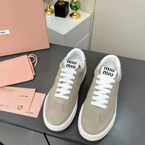 Replica MIU MIU Casual Shoes For Women #1289373 $100.00 USD for Wholesale