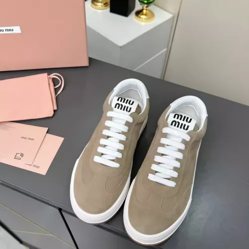 Replica MIU MIU Casual Shoes For Women #1289374 $100.00 USD for Wholesale