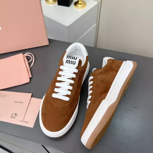 Replica MIU MIU Casual Shoes For Women #1289377 $100.00 USD for Wholesale