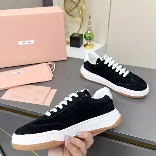 Replica MIU MIU Casual Shoes For Women #1289381 $100.00 USD for Wholesale