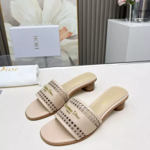 Wholesale Christian Dior Slippers For Women #1289411 $85.00 USD, Wholesale Quality Replica Christian Dior Slippers