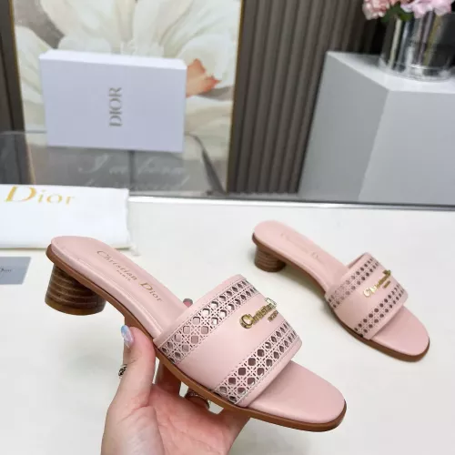 Replica Christian Dior Slippers For Women #1289412 $85.00 USD for Wholesale