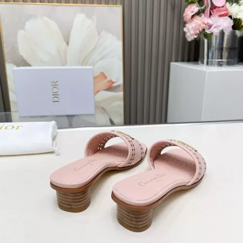 Replica Christian Dior Slippers For Women #1289412 $85.00 USD for Wholesale