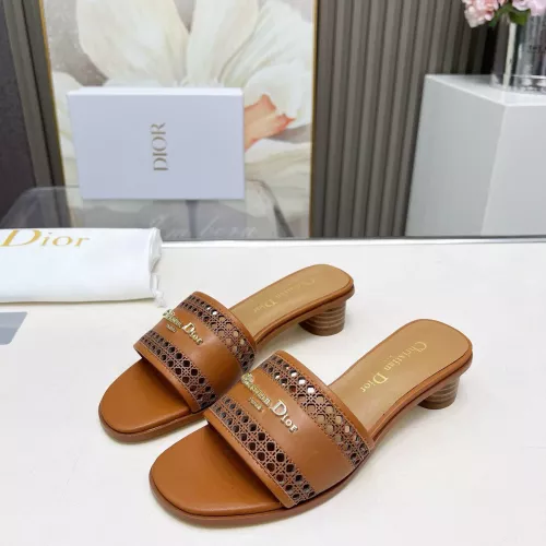 Wholesale Christian Dior Slippers For Women #1289413 $85.00 USD, Wholesale Quality Replica Christian Dior Slippers