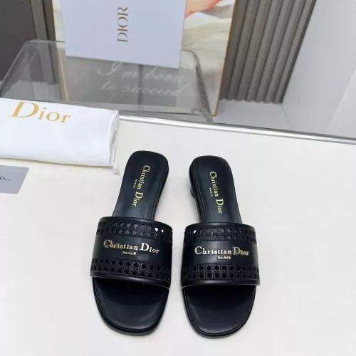 Replica Christian Dior Slippers For Women #1289414 $85.00 USD for Wholesale