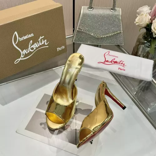 Replica Christian Louboutin CL Slippers For Women #1289416 $76.00 USD for Wholesale