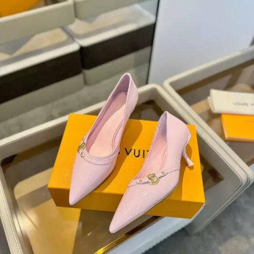 Wholesale Louis Vuitton High-Heeled Shoes For Women #1289448 $115.00 USD, Wholesale Quality Replica Louis Vuitton High-Heeled Shoes