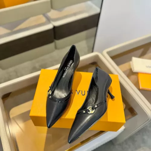 Wholesale Louis Vuitton High-Heeled Shoes For Women #1289452 $115.00 USD, Wholesale Quality Replica Louis Vuitton High-Heeled Shoes