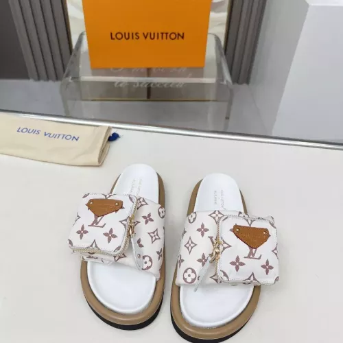 Wholesale Louis Vuitton Slippers For Women #1289476 $80.00 USD, Wholesale Quality Replica Louis Vuitton Slippers