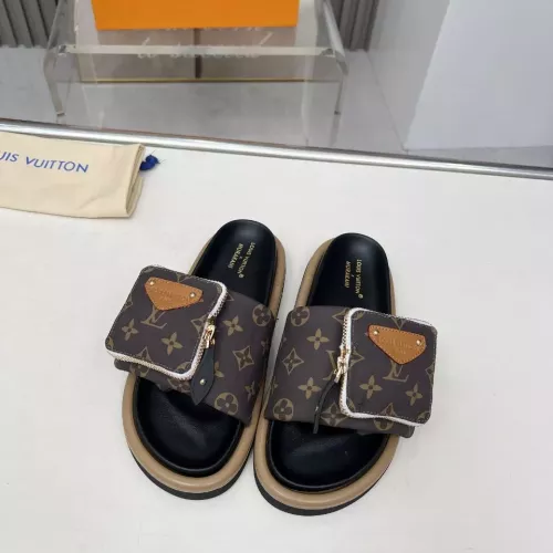 Wholesale Louis Vuitton Slippers For Women #1289477 $80.00 USD, Wholesale Quality Replica Louis Vuitton Slippers