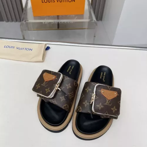 Wholesale Louis Vuitton Slippers For Women #1289478 $80.00 USD, Wholesale Quality Replica Louis Vuitton Slippers