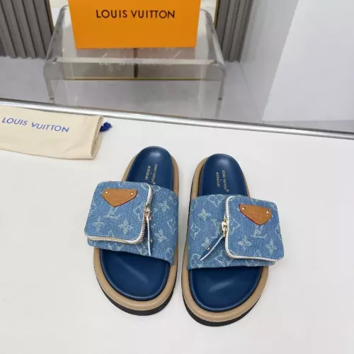 Wholesale Louis Vuitton Slippers For Women #1289479 $80.00 USD, Wholesale Quality Replica Louis Vuitton Slippers