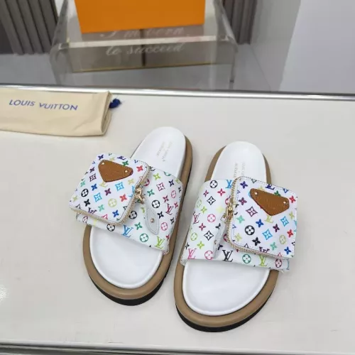 Wholesale Louis Vuitton Slippers For Women #1289480 $80.00 USD, Wholesale Quality Replica Louis Vuitton Slippers