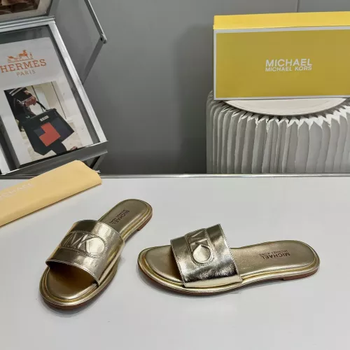 Replica Michael Kors Slippers For Women #1289508 $76.00 USD for Wholesale