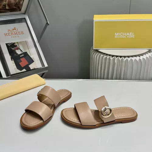 Replica Michael Kors Slippers For Women #1289512 $76.00 USD for Wholesale