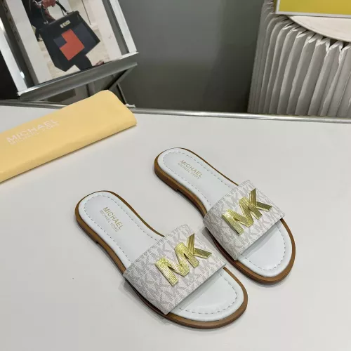 Wholesale Michael Kors Slippers For Women #1289513 $76.00 USD, Wholesale Quality Replica Michael Kors Slippers