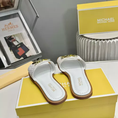 Replica Michael Kors Slippers For Women #1289513 $76.00 USD for Wholesale