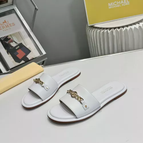 Replica Michael Kors Slippers For Women #1289516 $76.00 USD for Wholesale