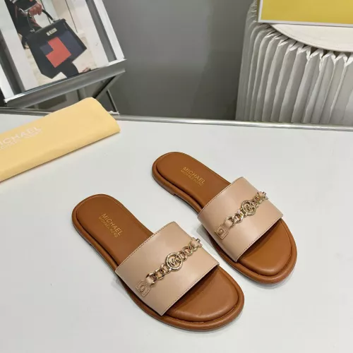 Wholesale Michael Kors Slippers For Women #1289517 $76.00 USD, Wholesale Quality Replica Michael Kors Slippers