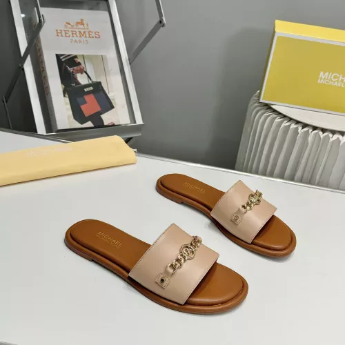 Replica Michael Kors Slippers For Women #1289517 $76.00 USD for Wholesale