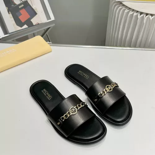 Wholesale Michael Kors Slippers For Women #1289518 $76.00 USD, Wholesale Quality Replica Michael Kors Slippers