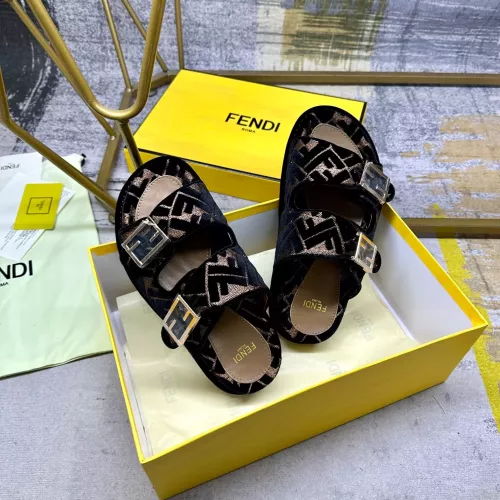 Replica Fendi Slippers For Women #1289522 $85.00 USD for Wholesale