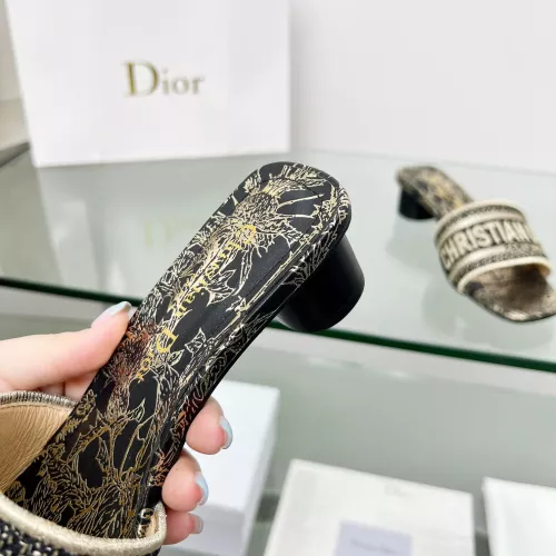 Replica Christian Dior Slippers For Women #1289525 $85.00 USD for Wholesale