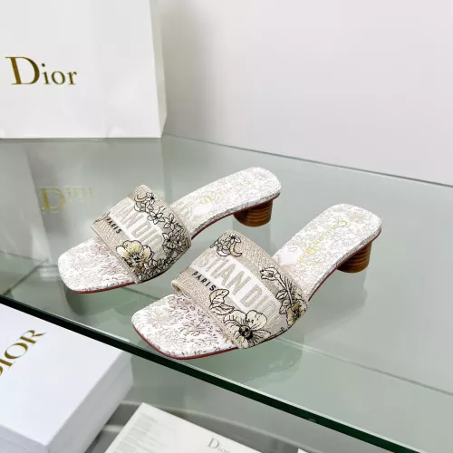 Wholesale Christian Dior Slippers For Women #1289526 $85.00 USD, Wholesale Quality Replica Christian Dior Slippers