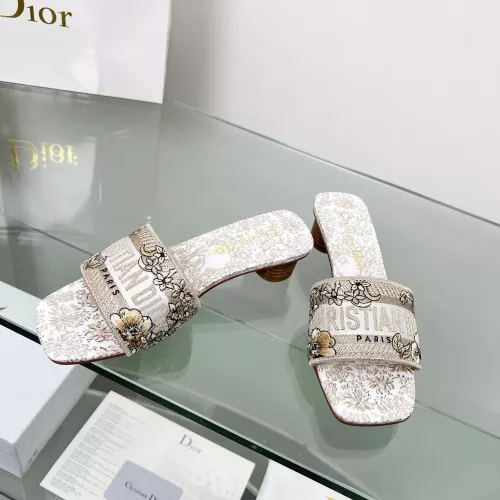 Replica Christian Dior Slippers For Women #1289526 $85.00 USD for Wholesale