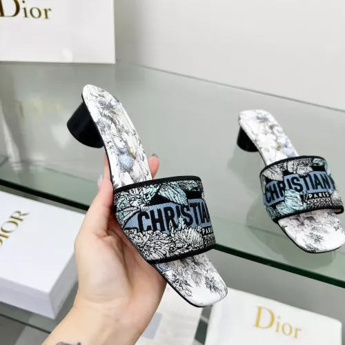 Replica Christian Dior Slippers For Women #1289527 $85.00 USD for Wholesale