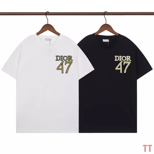 Replica Christian Dior T-Shirts Short Sleeved For Unisex #1289610 $29.00 USD for Wholesale