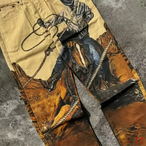 Replica Louis Vuitton LV Jeans For Men #1289684 $68.00 USD for Wholesale