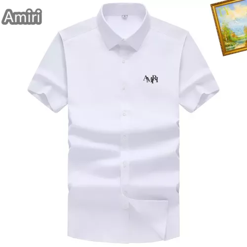 Wholesale Amiri Shirts Short Sleeved For Men #1289782 $38.00 USD, Wholesale Quality Replica Amiri Shirts