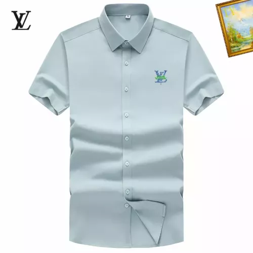 Wholesale Louis Vuitton LV Shirts Short Sleeved For Men #1289788 $38.00 USD, Wholesale Quality Replica Louis Vuitton LV Shirts