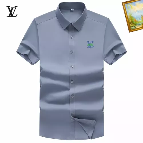 Wholesale Louis Vuitton LV Shirts Short Sleeved For Men #1289790 $38.00 USD, Wholesale Quality Replica Louis Vuitton LV Shirts