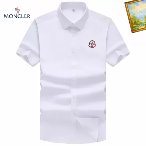 Wholesale Moncler Shirts Short Sleeved For Men #1289792 $38.00 USD, Wholesale Quality Replica Moncler Shirts