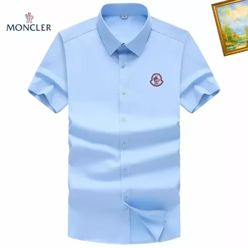 Wholesale Moncler Shirts Short Sleeved For Men #1289793 $38.00 USD, Wholesale Quality Replica Moncler Shirts